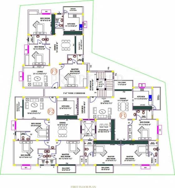 Images for Cluster Plan of Subiksha Anirudh