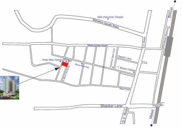  raviraj-royal Location Plan