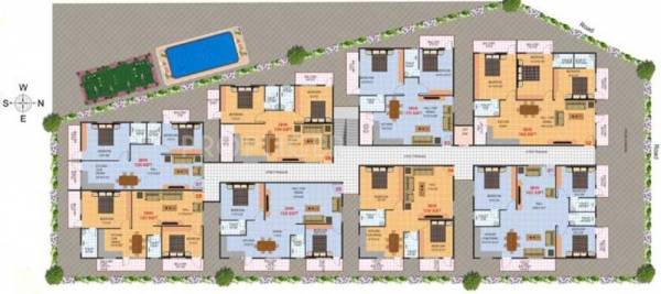 Images for Cluster Plan of Vandana SV Lake View