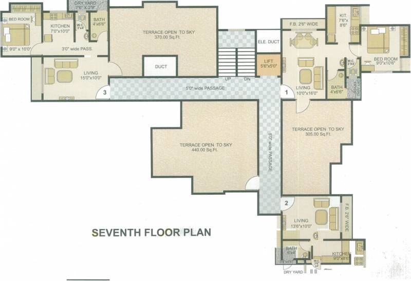 Images for Cluster Plan of Vastu Shree Krupa Apartment