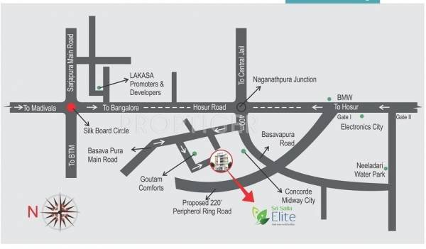 Images for Location Plan of Lakasa Sri Saila Elite Images for Location Plan of Lakasa Sri Saila Elite