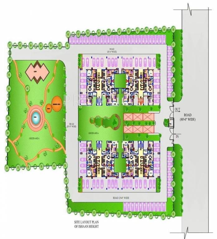 Images for Layout Plan of RKM Ishaan Heights
