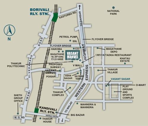  grandeur Images for Location Plan of Sheth Grandeur