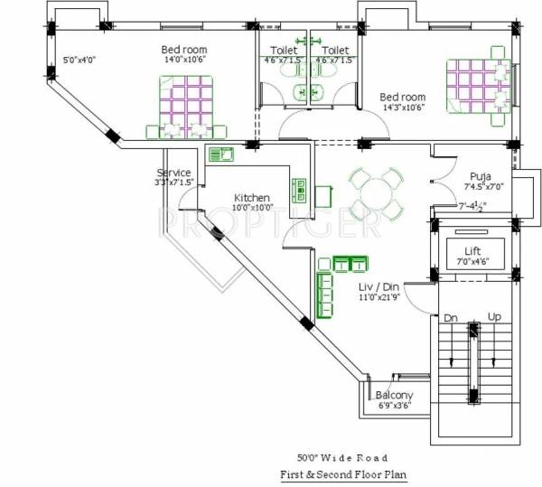 Images for Cluster Plan of Priams Saravana Bhava