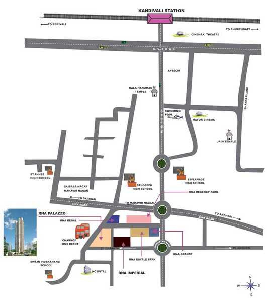  palazzo Location Plan