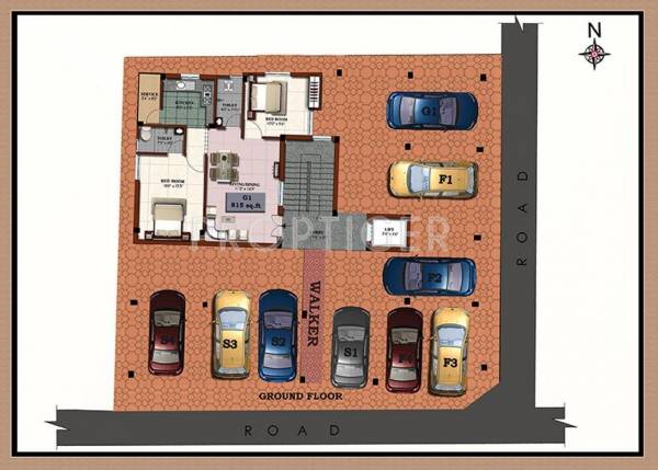 Images for Cluster Plan of JHL Guru Sakthi