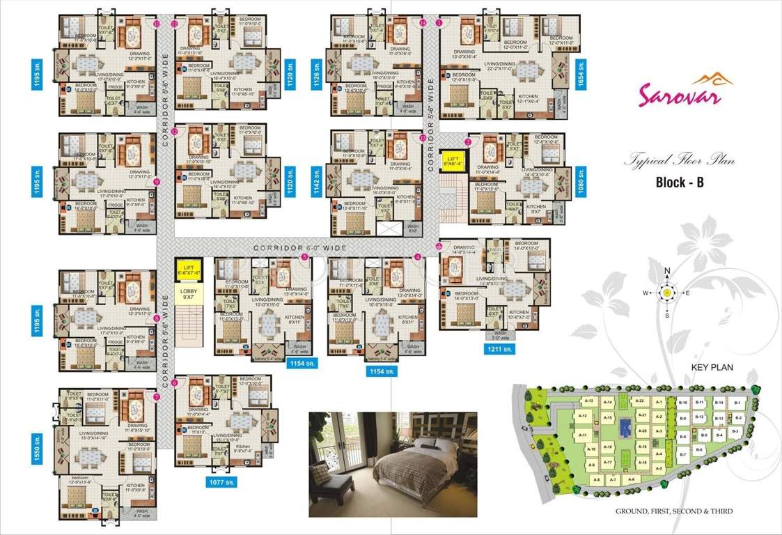  sarovar Images for Cluster Plan of MC Sarovar