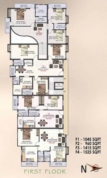 Images for Cluster Plan of JHL Sri Raksha