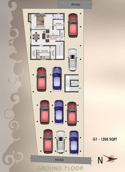 Images for Cluster Plan of JHL Sri Raksha