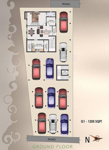 Images for Cluster Plan of JHL Sri Raksha