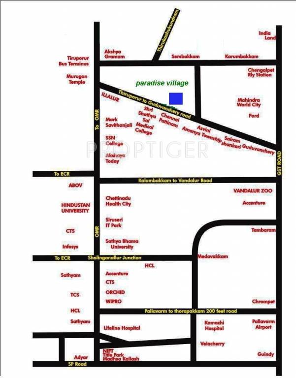 Images for Location Plan of Green Paradise Village