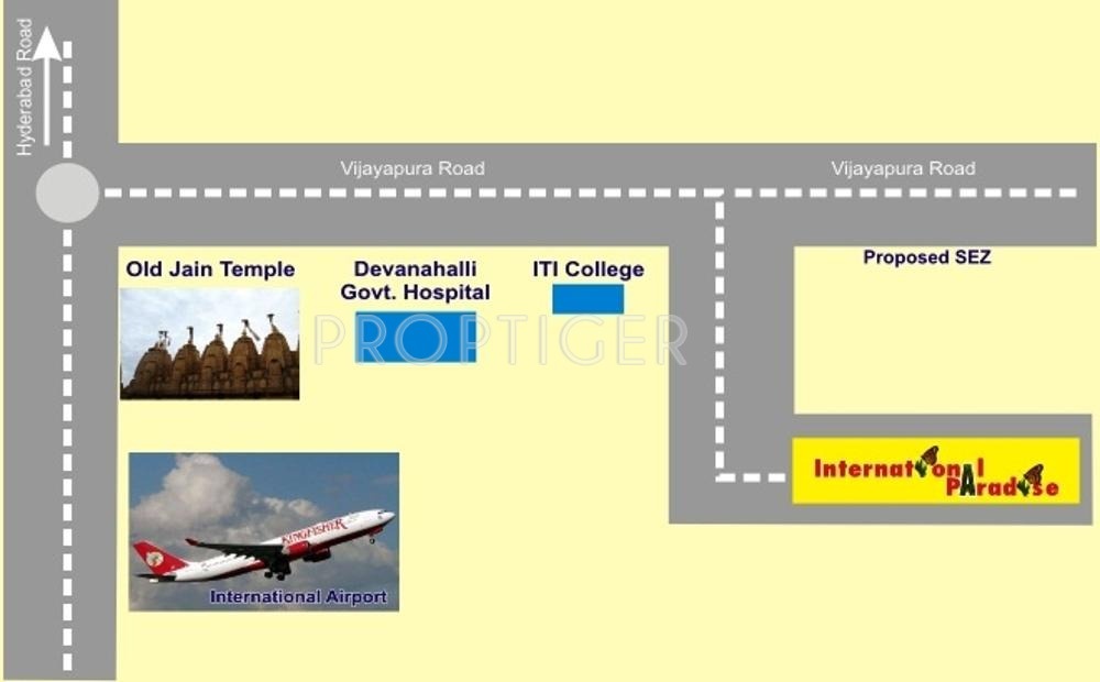 Images for Location Plan of Vrp International Paradise