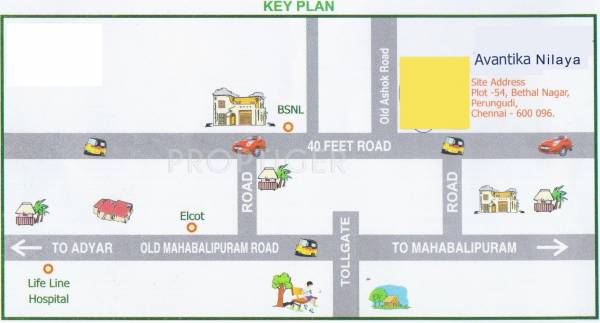 Images for Location Plan of Kosalram Avantika Nilaya