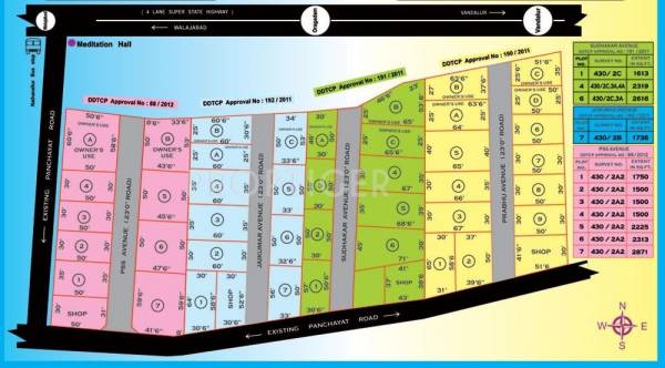 Images for Layout Plan of  Sri Rathinam Nagar