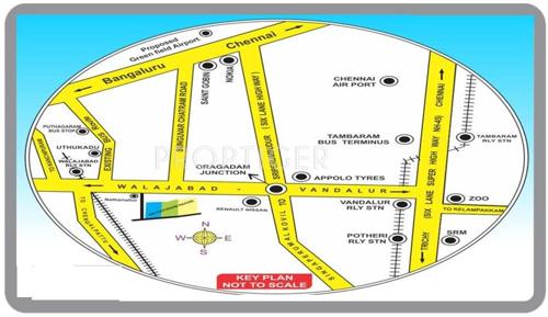 Images for Location Plan of  Sri Rathinam Nagar