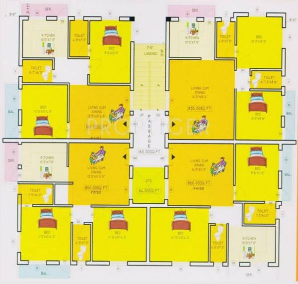 Images for Cluster Plan of JHL Shriram Paradise