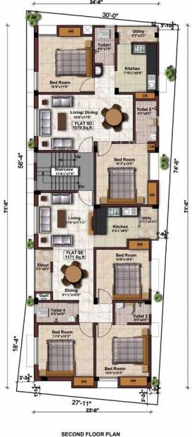 Images for Cluster Plan of Arrummula Sree Krishna Enclave