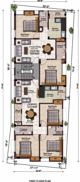 Images for Cluster Plan of Arrummula Sree Krishna Enclave