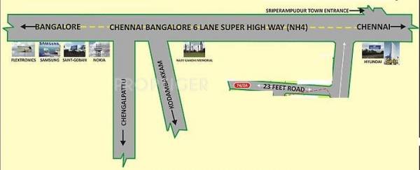 Images for Location Plan of Avani Nethaji Nagar