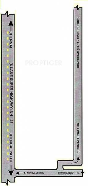 Images for Location Plan of Avani Sivamangala Nagar
