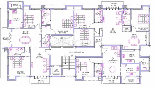 Images for Cluster Plan of Viswams Homes Viswams