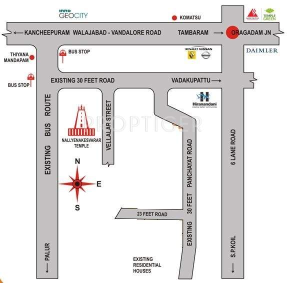 Images for Location Plan of Avani Suthandhira Avenue