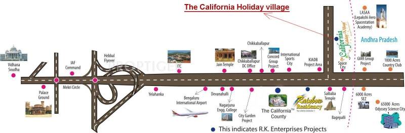 Images for Location Plan of RK The California Holiday Village