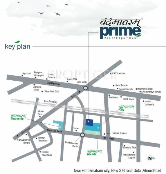 Images for Location Plan of Vyapti Vandemataram Prime