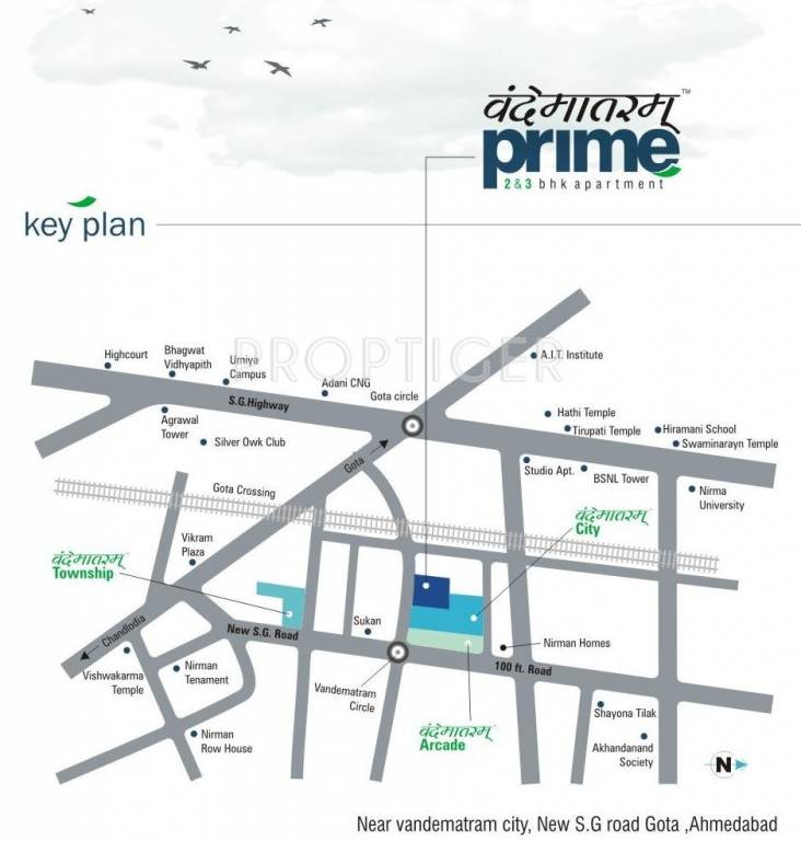 Images for Location Plan of Vyapti Vandemataram Prime