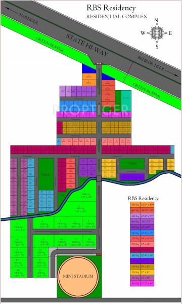 Images for Layout Plan of RBS Residency Images for Layout Plan of RBS Residency