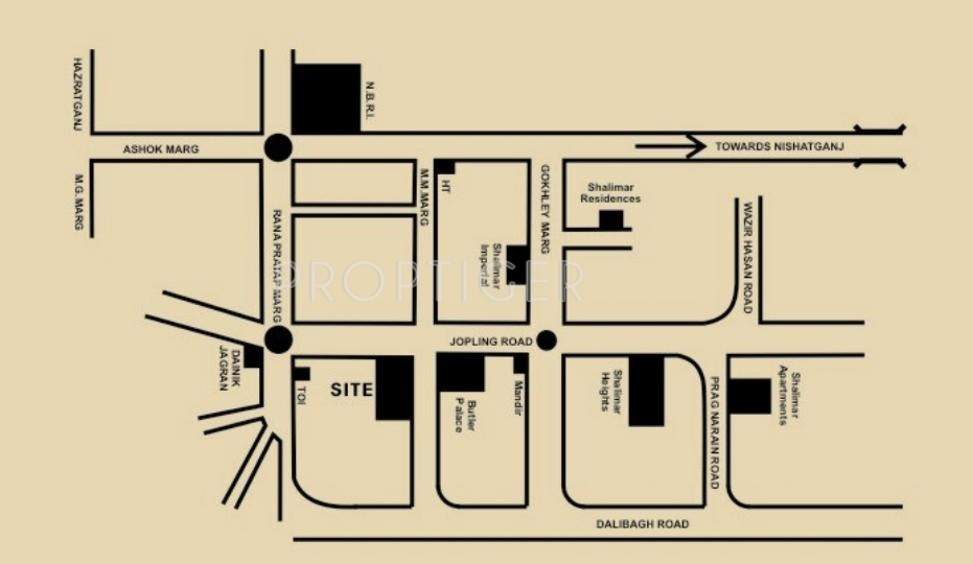  emerald Images for Location Plan of Shalimar Emerald