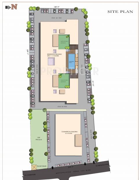  vaibhav Images for Site Plan of Srivari Vaibhav