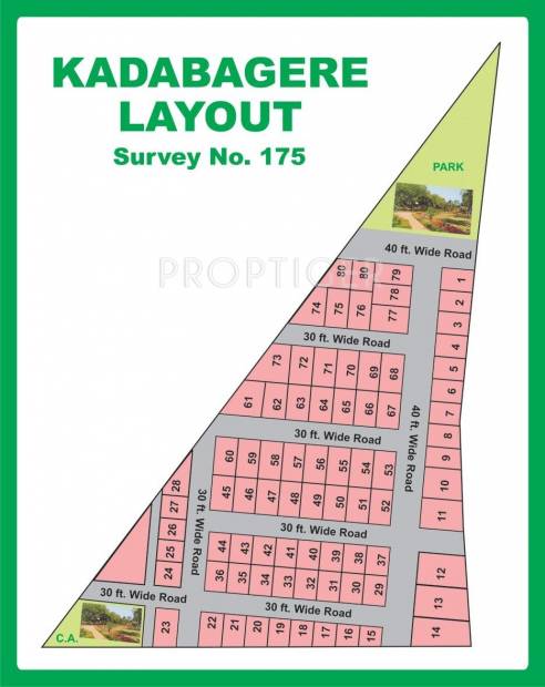 Bhumi Construction Kadabagere Layout Layout Plan