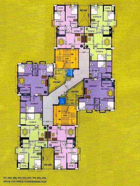 Images for Layout Plan of Parsrampuria Mohan Tower