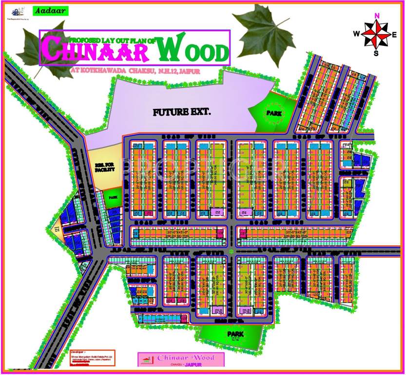 Images for Layout Plan of Shree Mangalam Chinar wood