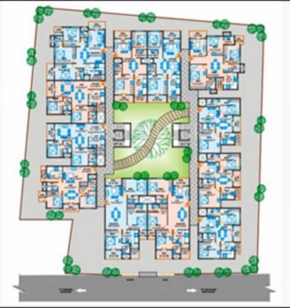 Images for Cluster Plan of Parth Group Parth Orchid