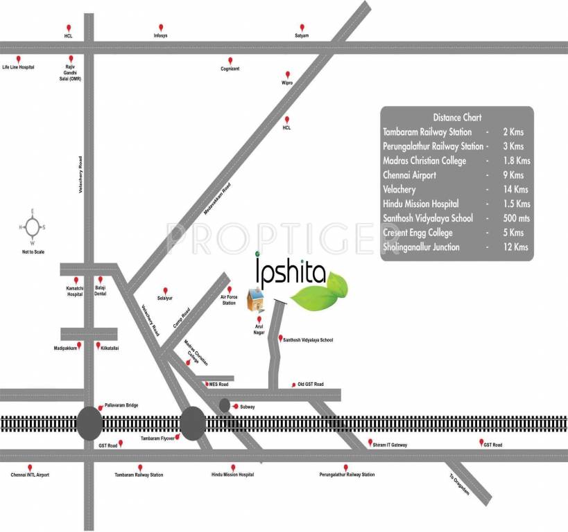 Images for Location Plan of My PropTree Ipshita