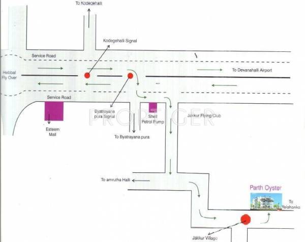 Images for Location Plan of Parth Group Parth Oyster