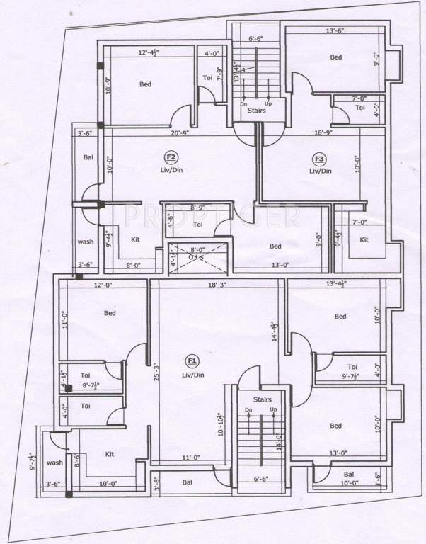 Images for Cluster Plan of Sumeru Sahana Flats
