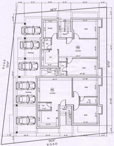 Images for Cluster Plan of Sumeru Sahana Flats