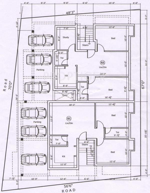 Images for Cluster Plan of Sumeru Sahana Flats