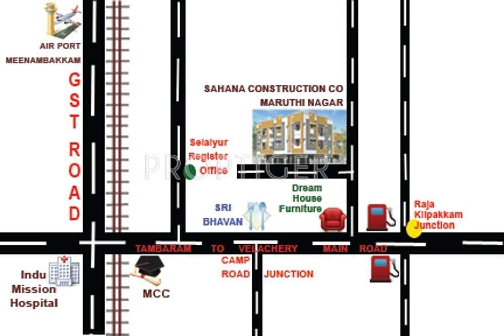 Images for Location Plan of Sumeru Sahana Flats