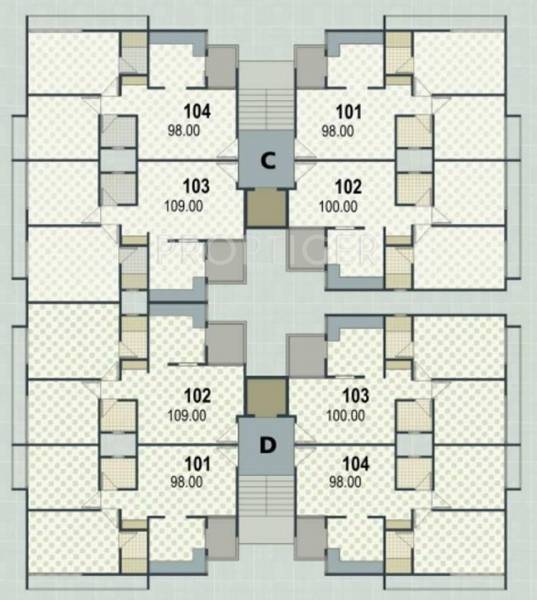 Images for Cluster Plan of Shilp Enclave
