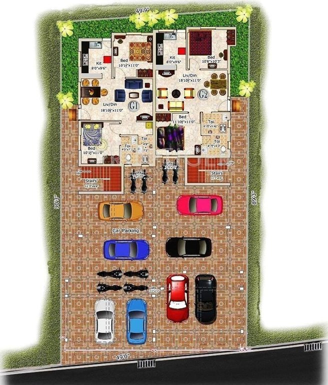 Images for Cluster Plan of Sumeru Sahana Elegance