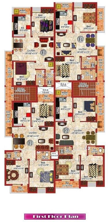 Images for Cluster Plan of Sumeru Sahana Elegance