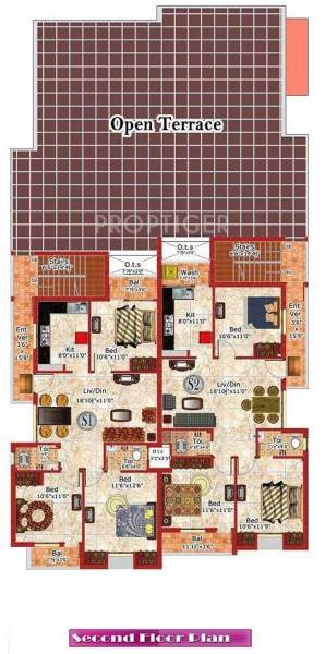 Images for Cluster Plan of Sumeru Sahana Elegance