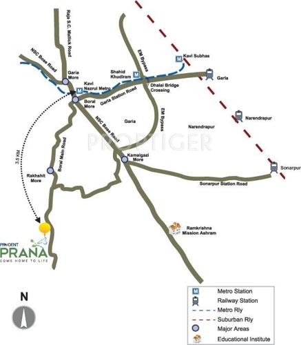 prana Images for Location Plan of Prudent Prana