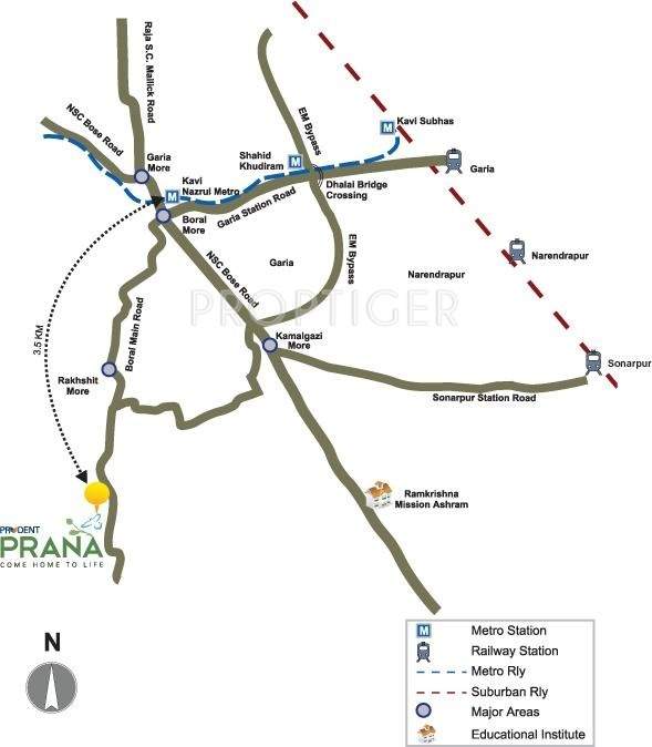  prana Images for Location Plan of Prudent Prana