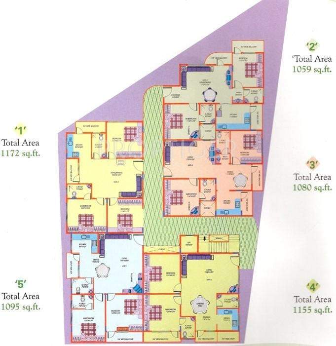 Images for Cluster Plan of Arvind Kabini