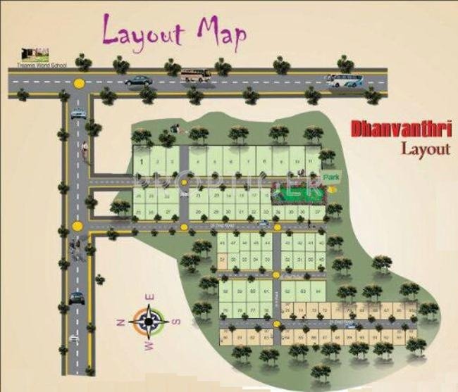 Images for Layout Plan of Madhura Dhanvanthri Layout